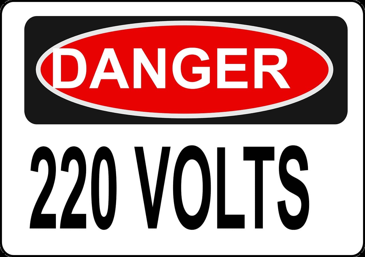 danger, electric, voltage